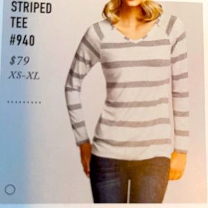 CAbi Striped Tee #940 S